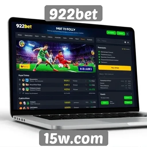 Análise da interface do usuário no site 922bet